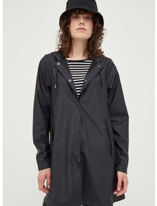 Непромокаемо яке Rains 18050 A-line W Jacket в черно с преходна изолация