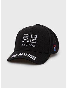Шапка с козирка P.E Nation в черно с апликация