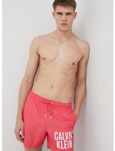 Плувни шорти Calvin Klein в розово