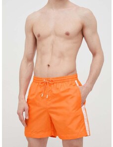 Плувни шорти Calvin Klein в оранжево