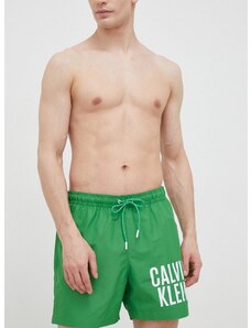 Плувни шорти Calvin Klein в зелено