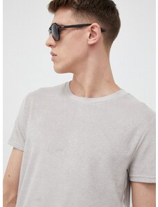Плажна тениска Calvin Klein в сиво