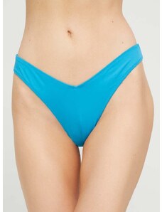 Долнище на бански тип бразилиана Calvin Klein в синьо