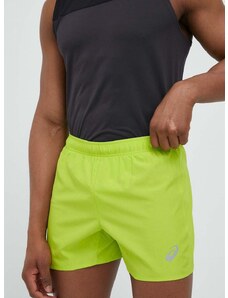 Къс панталон за бягане Asics Core в зелено