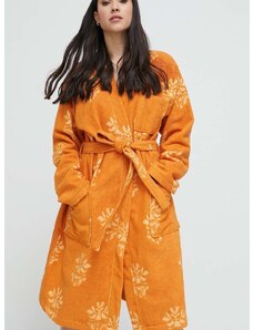 Памучен халат OAS в оранжево