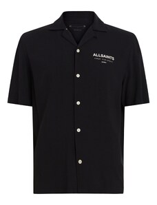 AllSaints Риза 'UNDERGROUND' черно / бяло