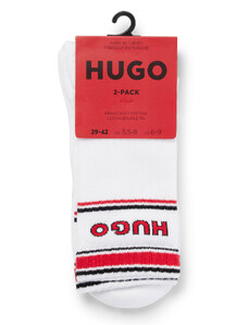 Чорапи къси мъжки Hugo 50491624 White 100
