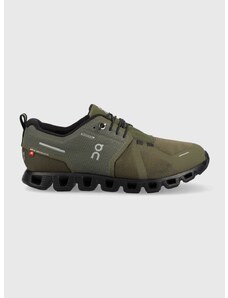 Обувки за бягане On-running Cloud Waterproof в зелено 599884
