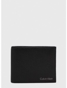 Кожен портфейл Calvin Klein мъжки в черно K50K509994