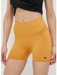 Къс панталон за трениране Rip Curl в жълто с изчистен дизайн с висока талия