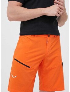 Къс панталон за спортове на открито Salewa Pedroc Cargo 2 DST в оранжево