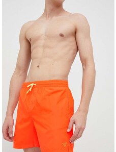 Плувни шорти Guess в оранжево