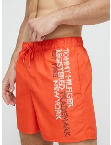Плувни шорти Tommy Hilfiger в оранжево