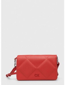 Чанта Calvin Klein в червено K60K611021