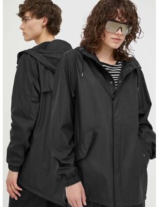 Непромокаемо яке Rains 18010 Fishtail Jacket в черно с преходна изолация