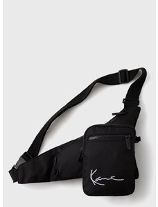 Чанта през рамо Karl Kani в черно