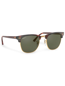 Слънчеви очила Ray-Ban Clubmaster 0RB3016 990/58 Tortoise/Green Classic