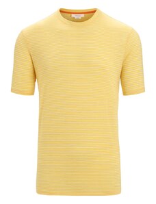 ICEBREAKER Функционална тениска жълто / бяло