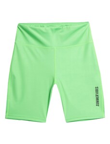 4F Спортен панталон светлозелено / черно