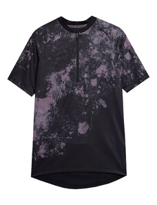 4F Функционална тениска лилав / черно
