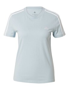ADIDAS SPORTSWEAR Функционална тениска 'Essentials' светлосиньо / бяло