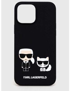 Кейс за телефон Karl Lagerfeld iPhone 13 Pro Max 6,7'' в черно