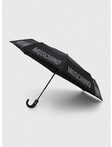 Чадър Moschino в черно 8064