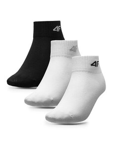 Комплект 3 чифта къси чорапи детски 4F