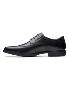 Мъжки елегантни обувки Clarks Howard Apron черни - 40
