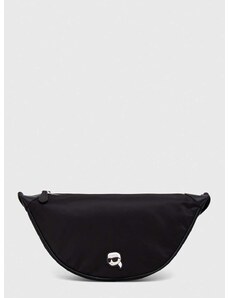 Чанта през рамо Karl Lagerfeld в черно