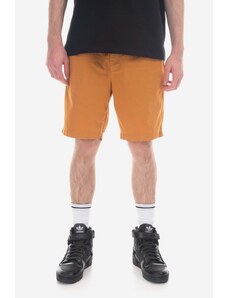 Памучен къс панталон Norse Projects Ezra Light Twill Shorts N35-0577 8127 в оранжево