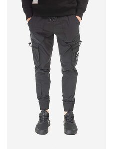 Панталон Alpha Industries Jogger в черно с кройка тип карго