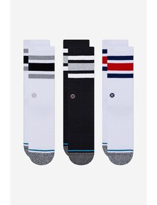 Чорапи Stance The Boyd (3 чифта) в бяло