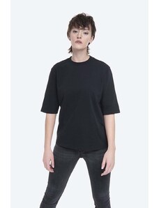Памучна тениска Norse Projects Ginny Heavy Jersey в черно