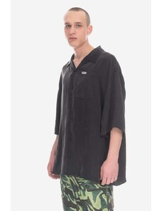 Риза 032C Inverted Bowling Shirt мъжка в черно със свободна кройка SS23-W-0070
