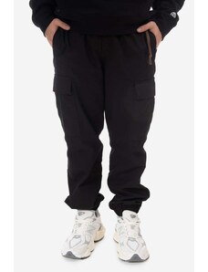 Памучен панталон Billionaire Boys Club Overdyed Cargo Pants B23109 BLACK в черно с кройка тип карго