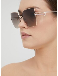Слънчеви очила Guess дамски в златисто GU7733_6128F
