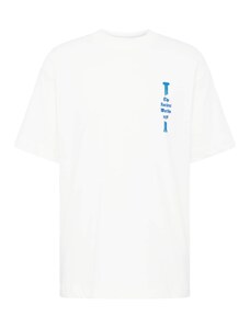 TOPMAN Тениска тюркоазен / лазурно синьо / бледорозово / бяло