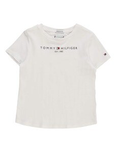 TOMMY HILFIGER Тениска нейви синьо / ярко червено / естествено бяло