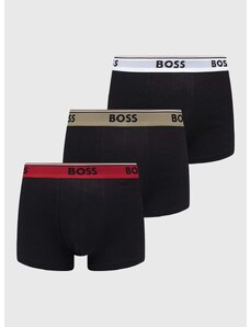 Боксерки BOSS (3 броя) в черно