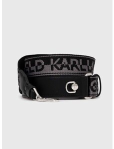 Каишка за чанта Karl Lagerfeld в черно