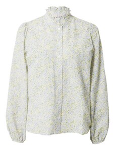 A-VIEW Блуза 'Tiffany' бежово / тревнозелено / люляк