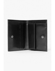 Кожен портфейл 032C Fold Wallet в черно