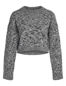 Noisy may Пуловер 'SANDRA' графитено сиво / тъмносиво