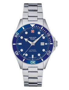 Часовник Swiss Alpine Military 7095.2135 Silver/Blue