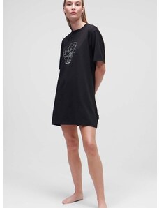 Горнище на пижама Karl Lagerfeld в черно