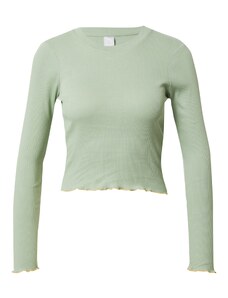 Iriedaily Тениска 'Konti' пастелно зелено