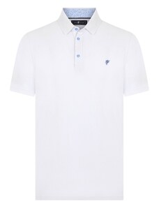 DENIM CULTURE Тениска 'Ivan' бяло