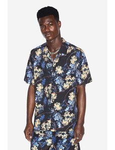 Риза KSUBI Hyperflower Resort мъжка със свободна кройка с класическа яка