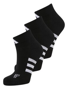 ADIDAS PERFORMANCE Спортни чорапи 'Performance Cushioned -cut 3 Pairs' черно / бяло
